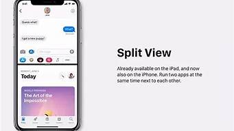 苹果手机怎么分屏_苹果手机怎么分屏两个应用